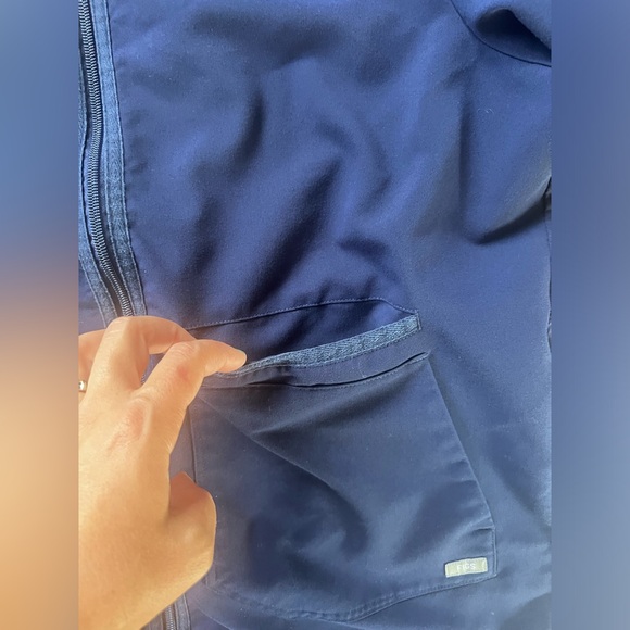 Womens L bellery figs navy jacket - Picture 7 of 12